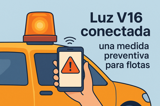 Luz V-16 conectada: Impacto en las flotas y empresas de alquiler en Andalucía