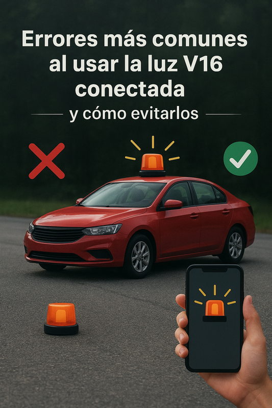 Errores más comunes al usar la luz V16 conectada y cómo evitarlos