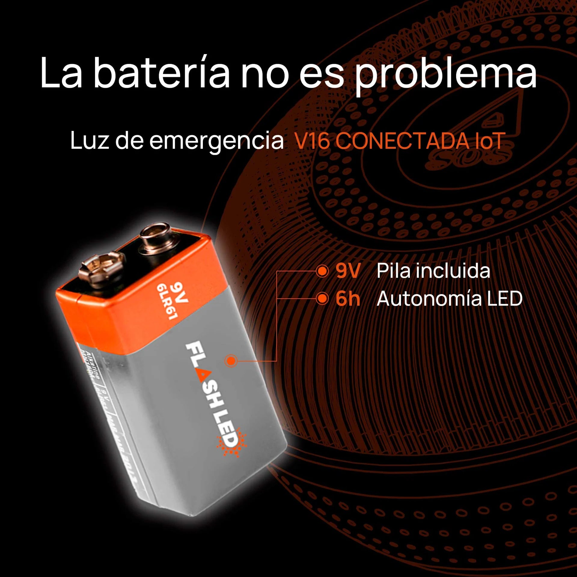 luz de emergencia v16 aldi