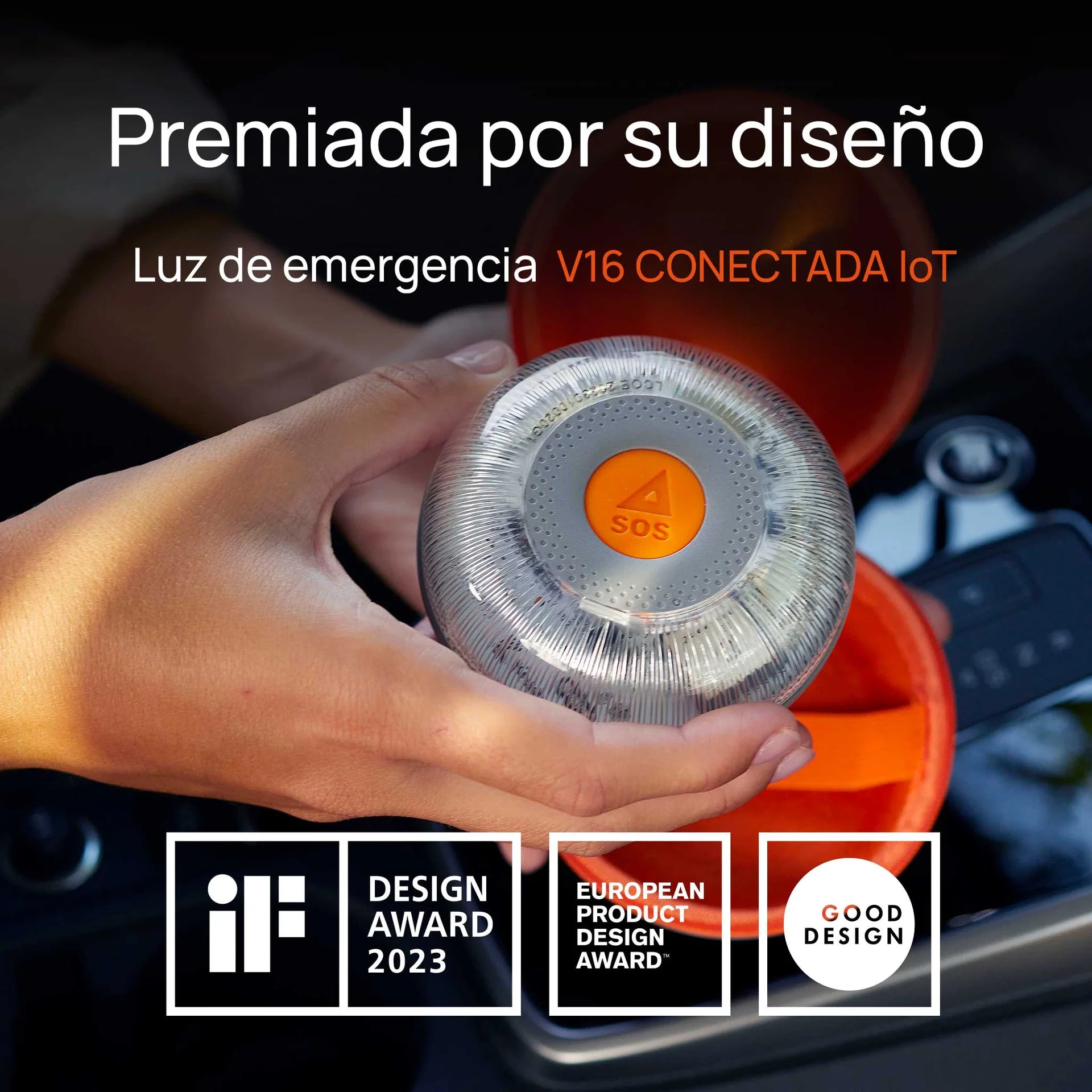 luz de emergencia pf led one v16 conectada